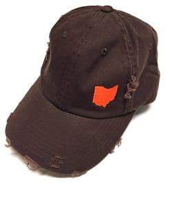 Cleveland Browns Ohio Embroidered Baseball Hat
