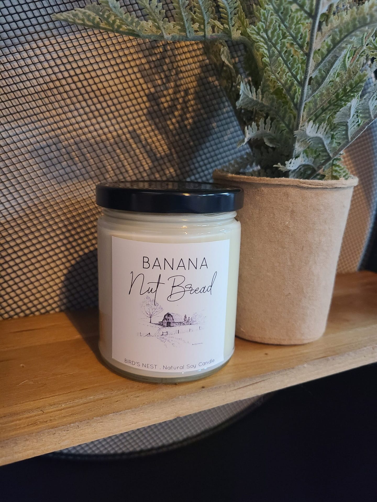 Banana Nut Bread, Natural Soy Candle